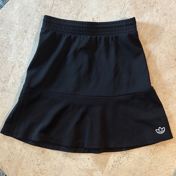 adidas Dresses & Skirts - Adidas small Primegreen Black Skater Skirt
